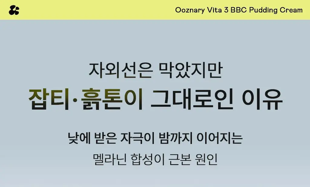 [NEW/화잘먹/비타속광] 오우즈너리 비타3 푸딩 크림 50ml 상세페이지 4